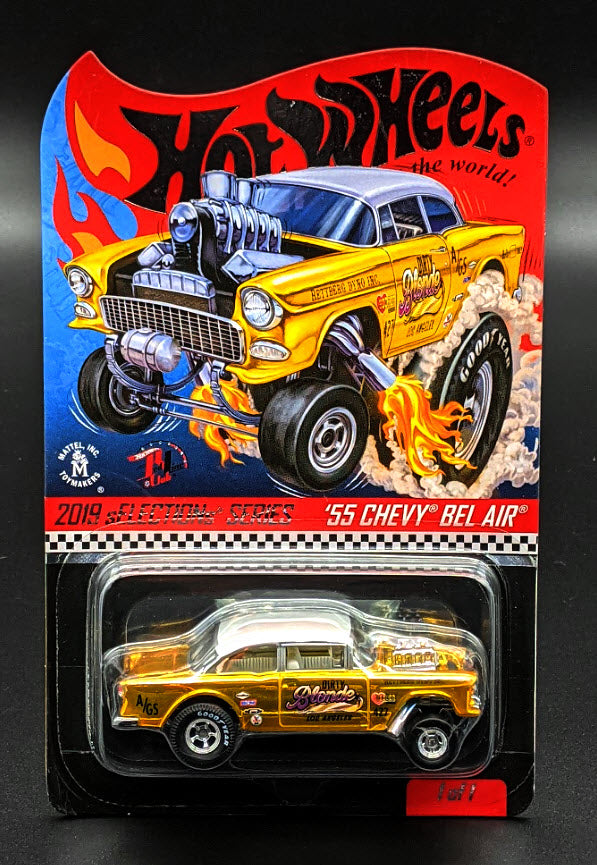 Hot Wheels RLC Gold 55 Chevy Bel Air – Garcia Cards & Toys