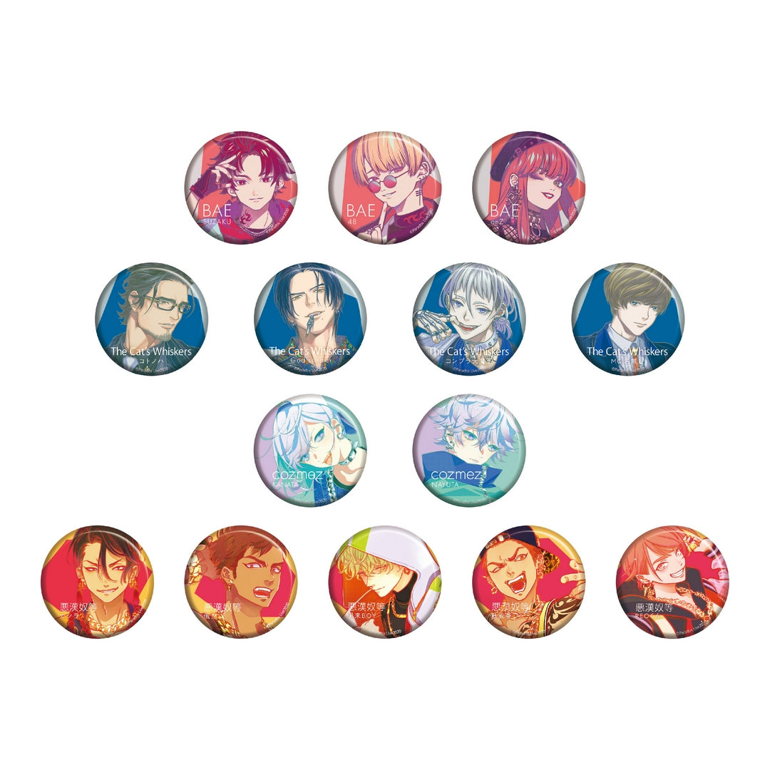 パラライParadox Live 缶バッジ Ver.36 御子柴賢太