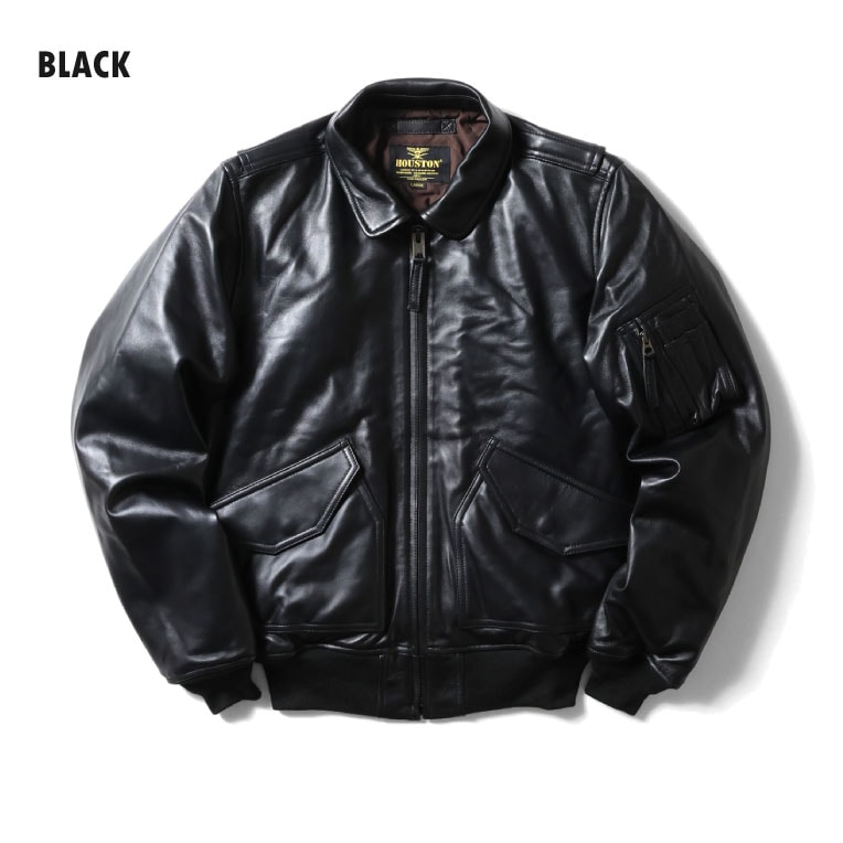 HOUSTON / ヒューストン 8192 SHEEP LEATHER CWU45P FLIGHT JACKET