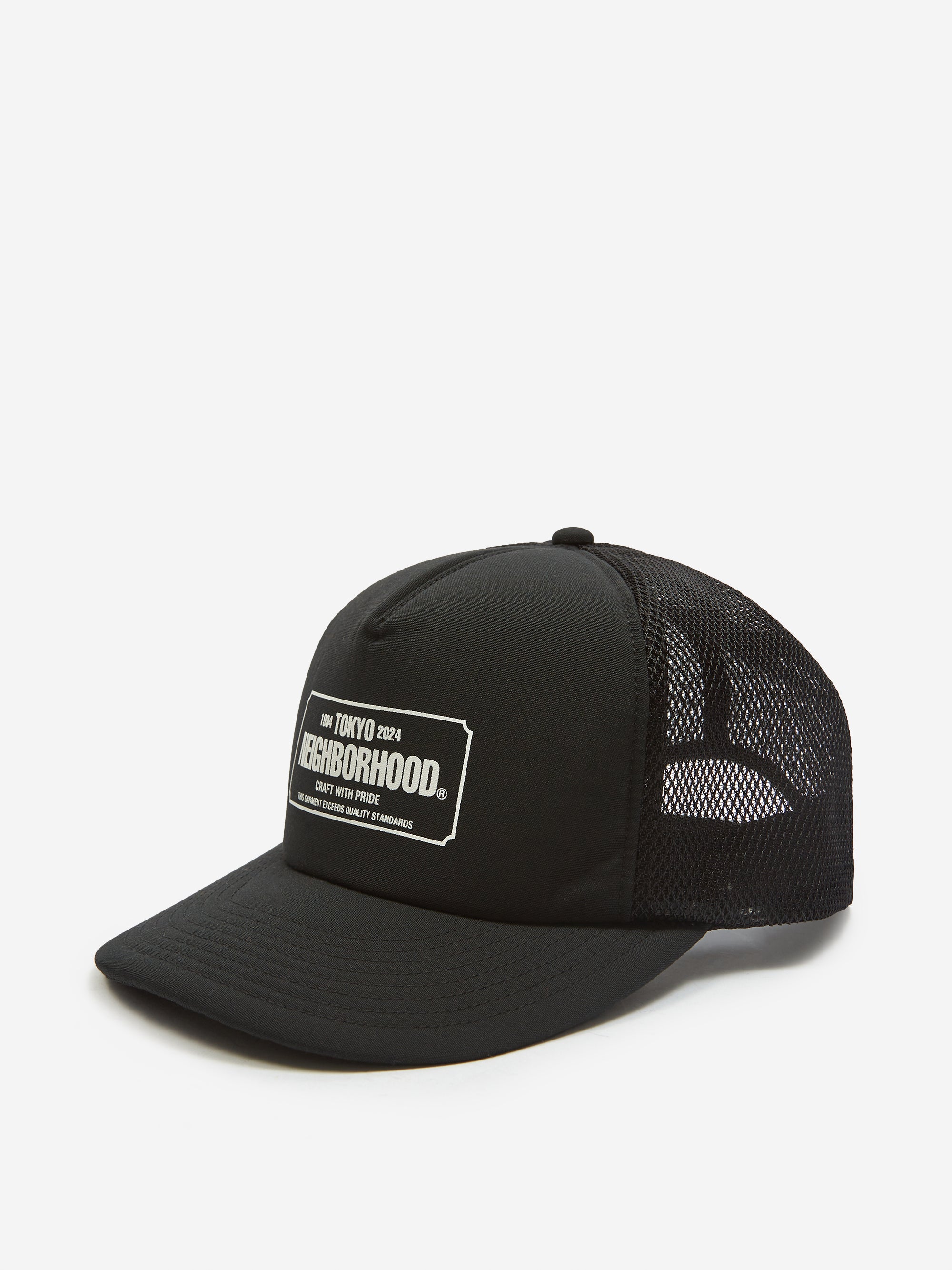 Neighborhood Mesh Cap-2 - Black – Goodhood