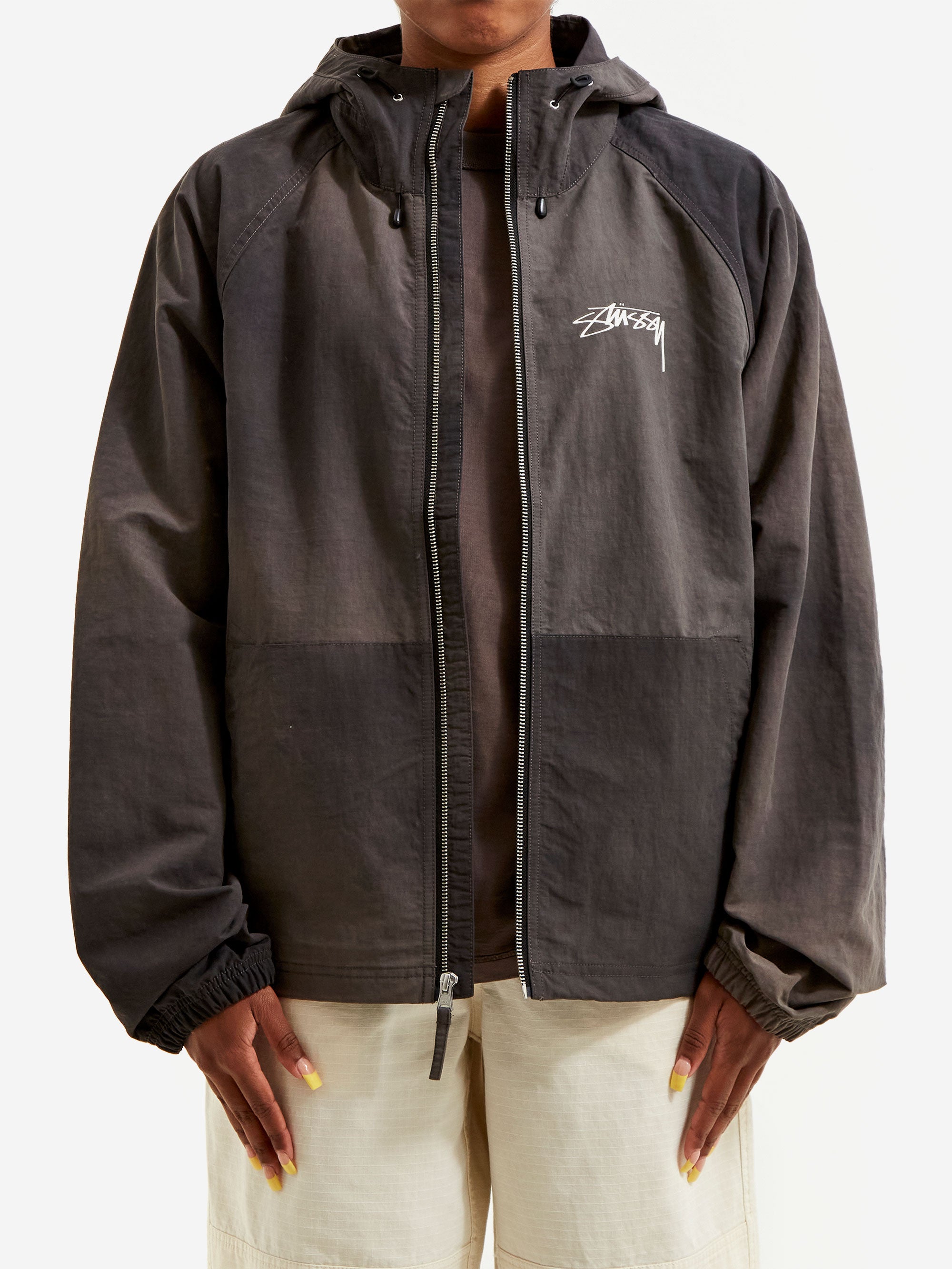 Stussy Beach Shell Wave Dye Jacket W - Black – Goodhood