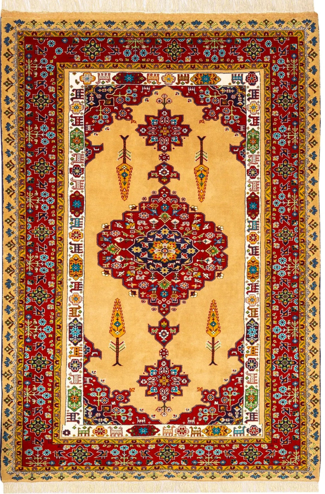 業界最安値ペルシャ絨毯 手織り ホラーサン産 大サイズ 23021