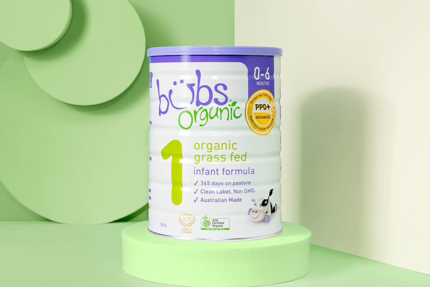 Aussie Bubs Organic Grass Fed Infant Formula (Stage 1, 0-6 months