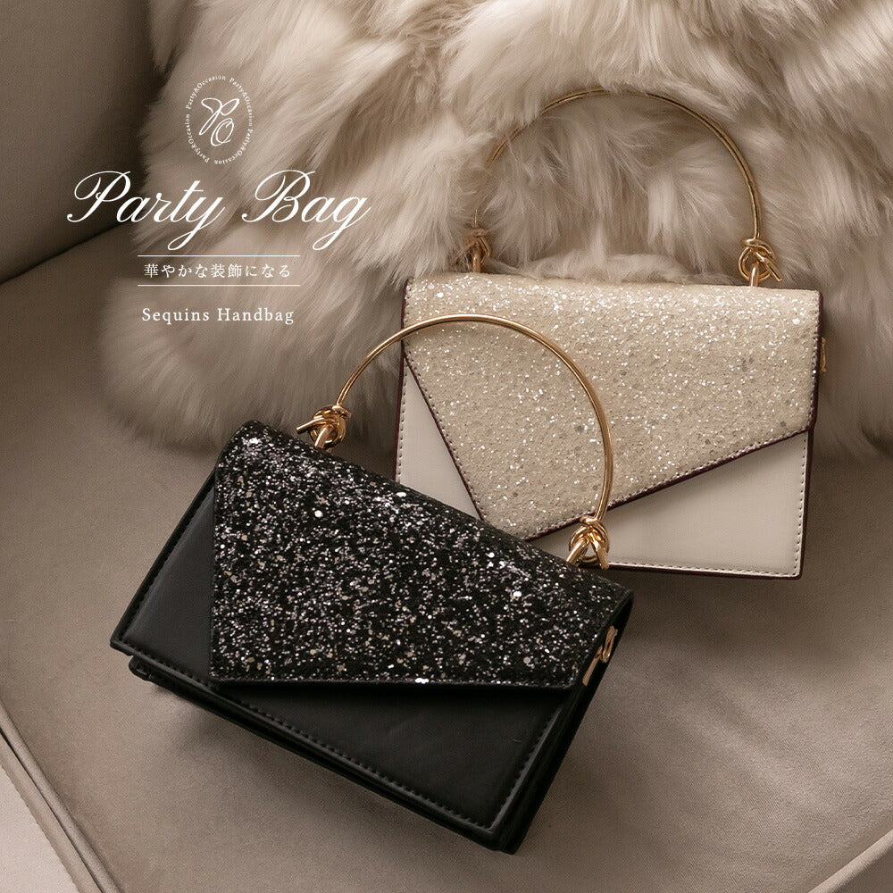 epic day エピックデイ 900008 スパンコールハンドバッグ パーティー