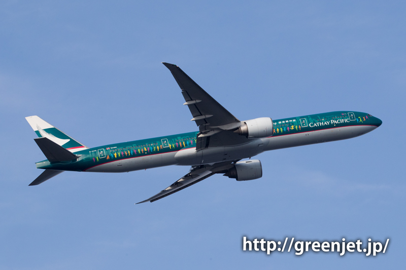 希少！キャセイのスピリット・オブ・香港！ | MGT Greenjet 飛行機撮影記
