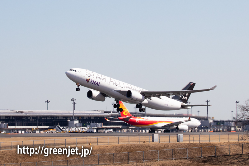 珍しい！スターアライアンス塗装のA330 | MGT Greenjet 飛行機撮影記