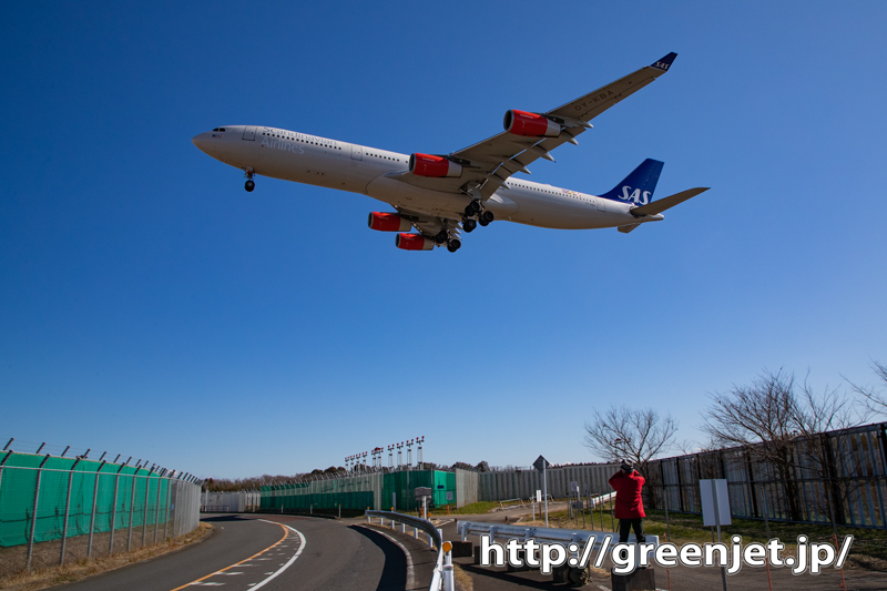 24mmで撮る飛行機＠SASのA340 | MGT Greenjet 飛行機撮影記