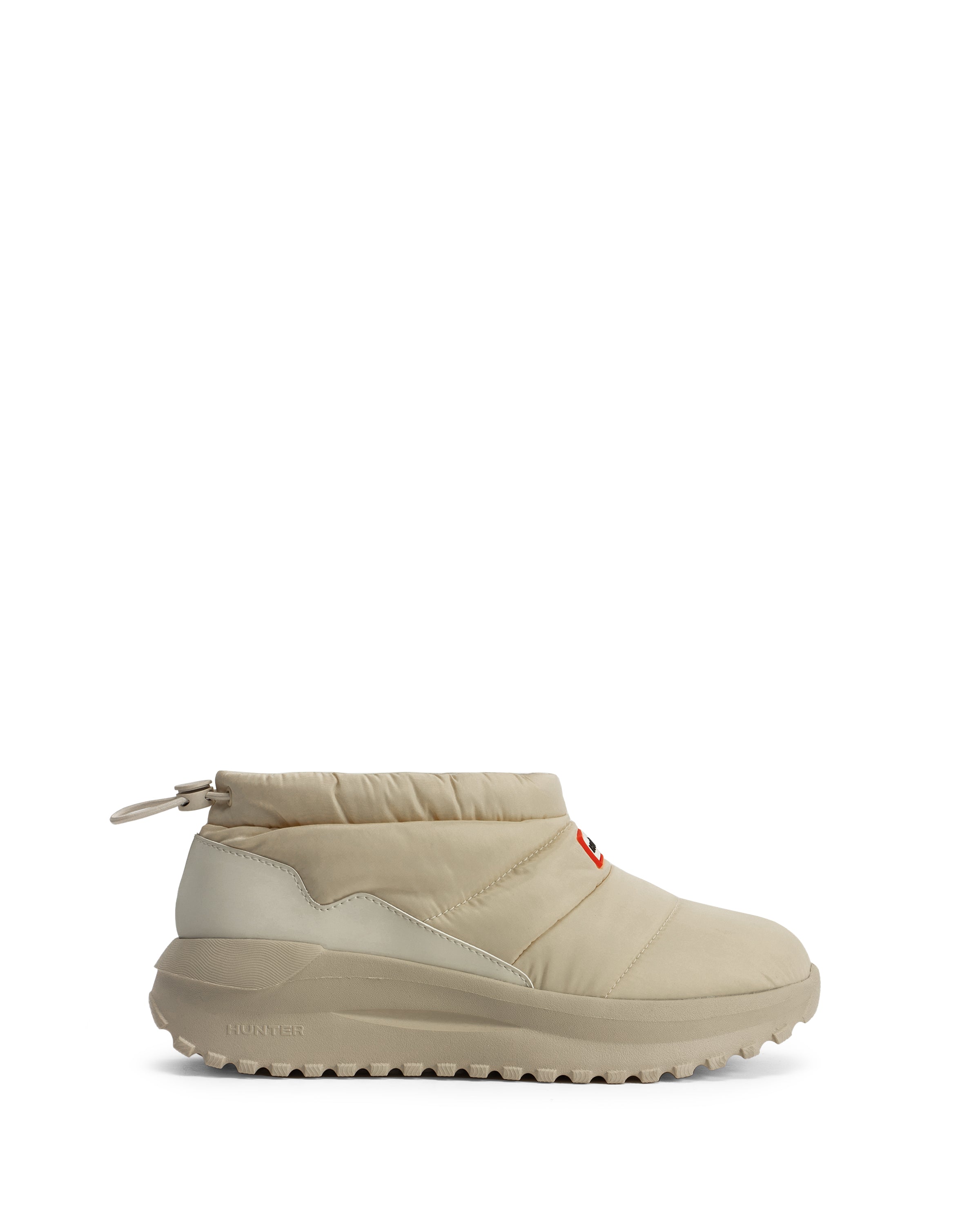 ユニセックス パフド トラベル フロー トレーナー - キャンバスクリーム