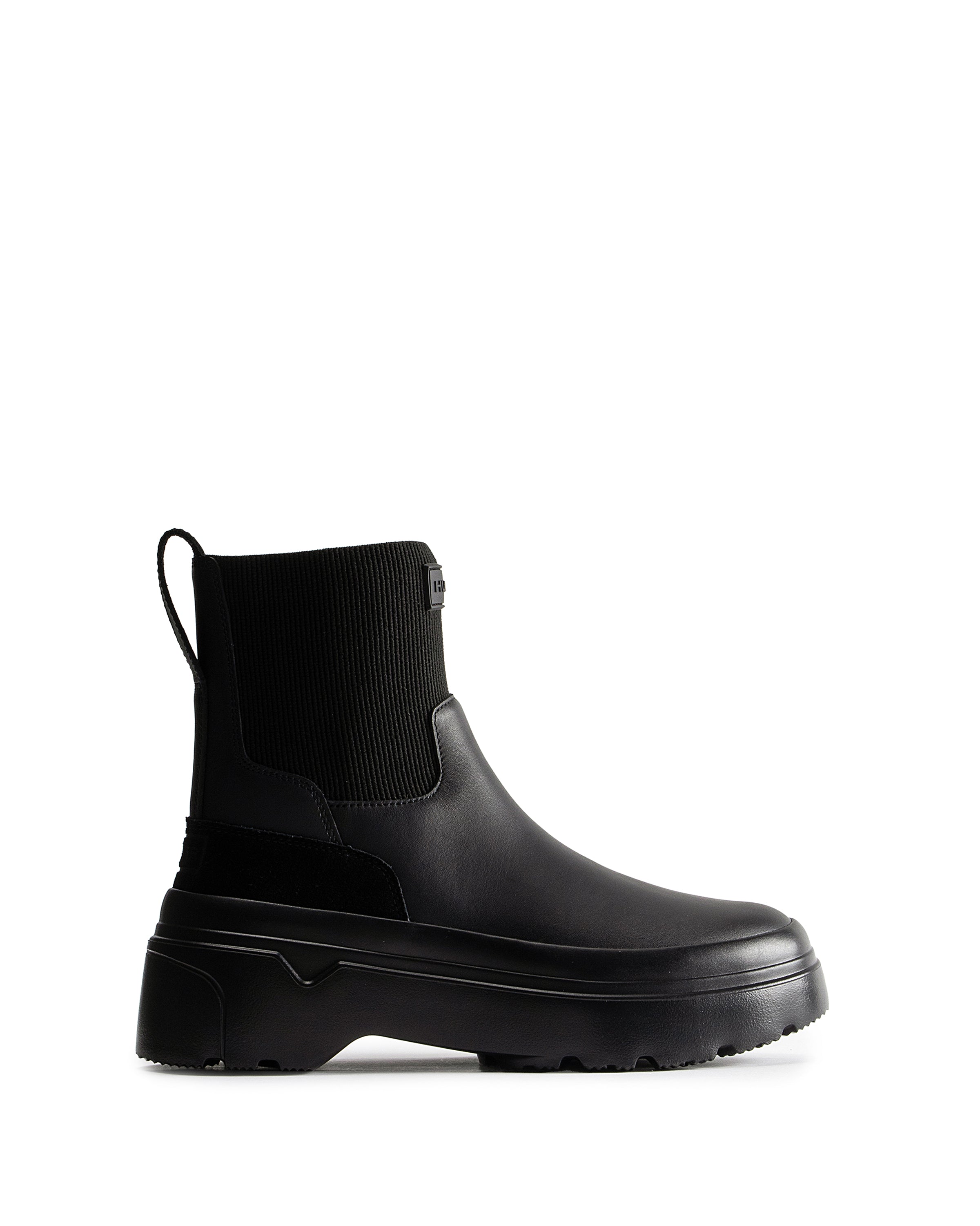 レディース エクスプローラー チェルシー フラットフォームブーツ