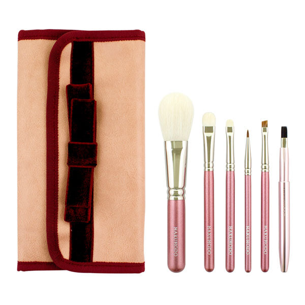 HAKUHODO フェイスブラシセット 6本入り ベーシック6本Aセット – 白鳳