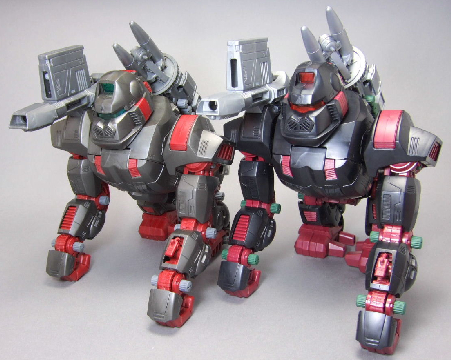 ゾイドZOIDS妄想戦記 アイアンコングイエティ組立品旧ゾイド EZ-015