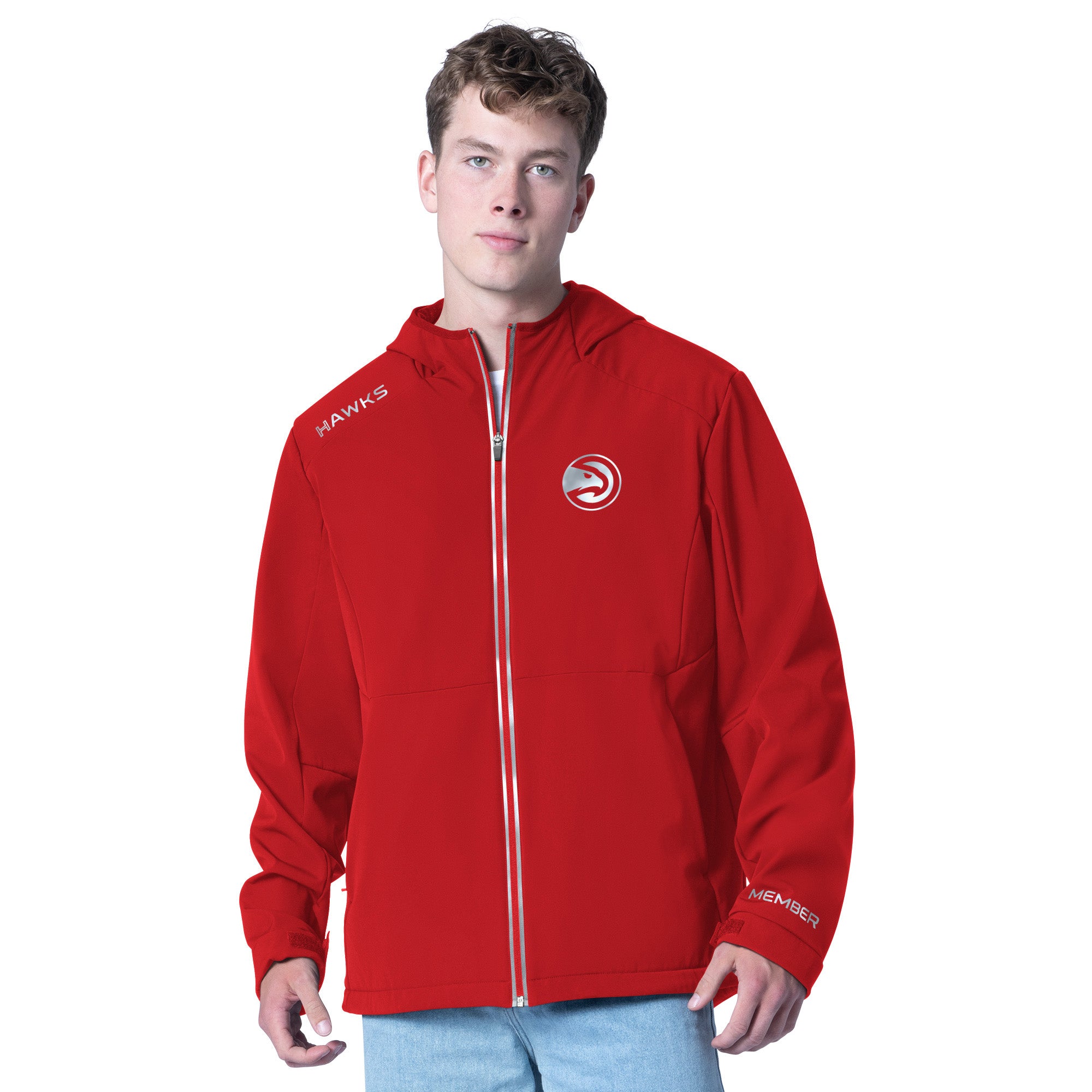 GIII Hawks Member Centerfield Transitional Jacket