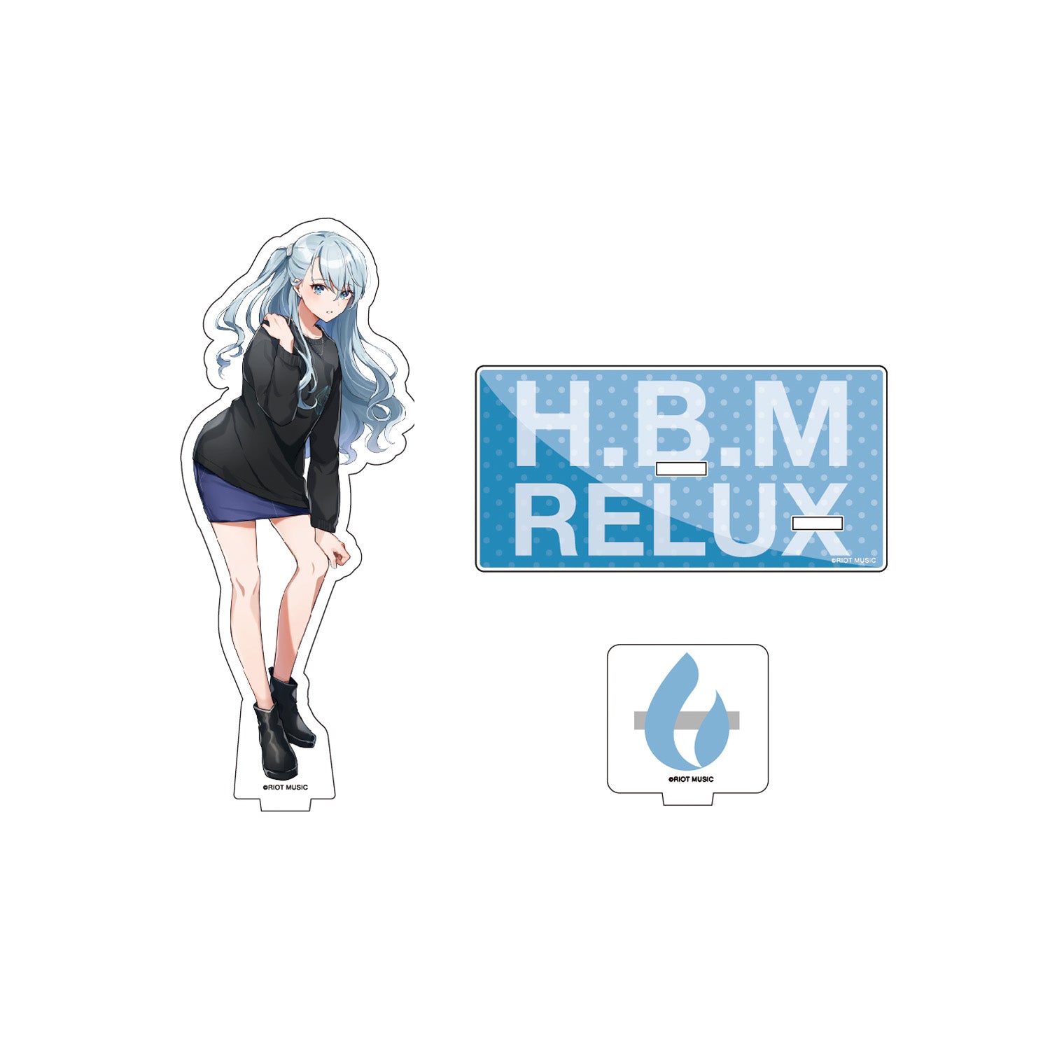 凪原涼菜×HBMR アクリルスタンド – H.B.M GALLERY