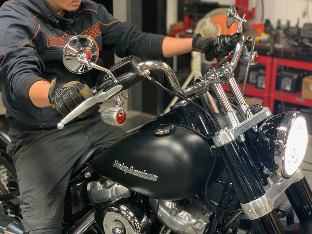 ドッグボーンライザー+フランダースハンドル – オリンパスモーター