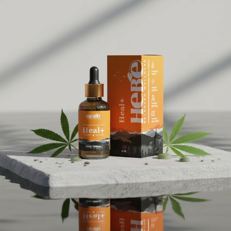 Hebe Heal CBD THC Oil (1:4) – Full Spectrum Vijaya Extract India