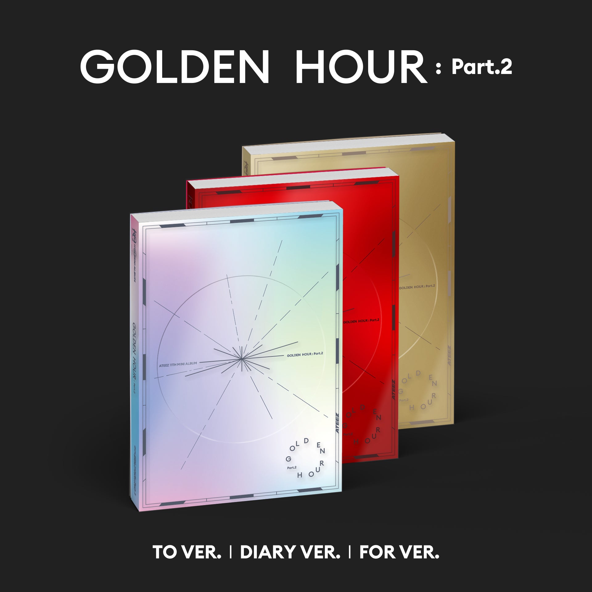 Signed] ATEEZ - GOLDEN HOUR : Part.2 – hello82.shop