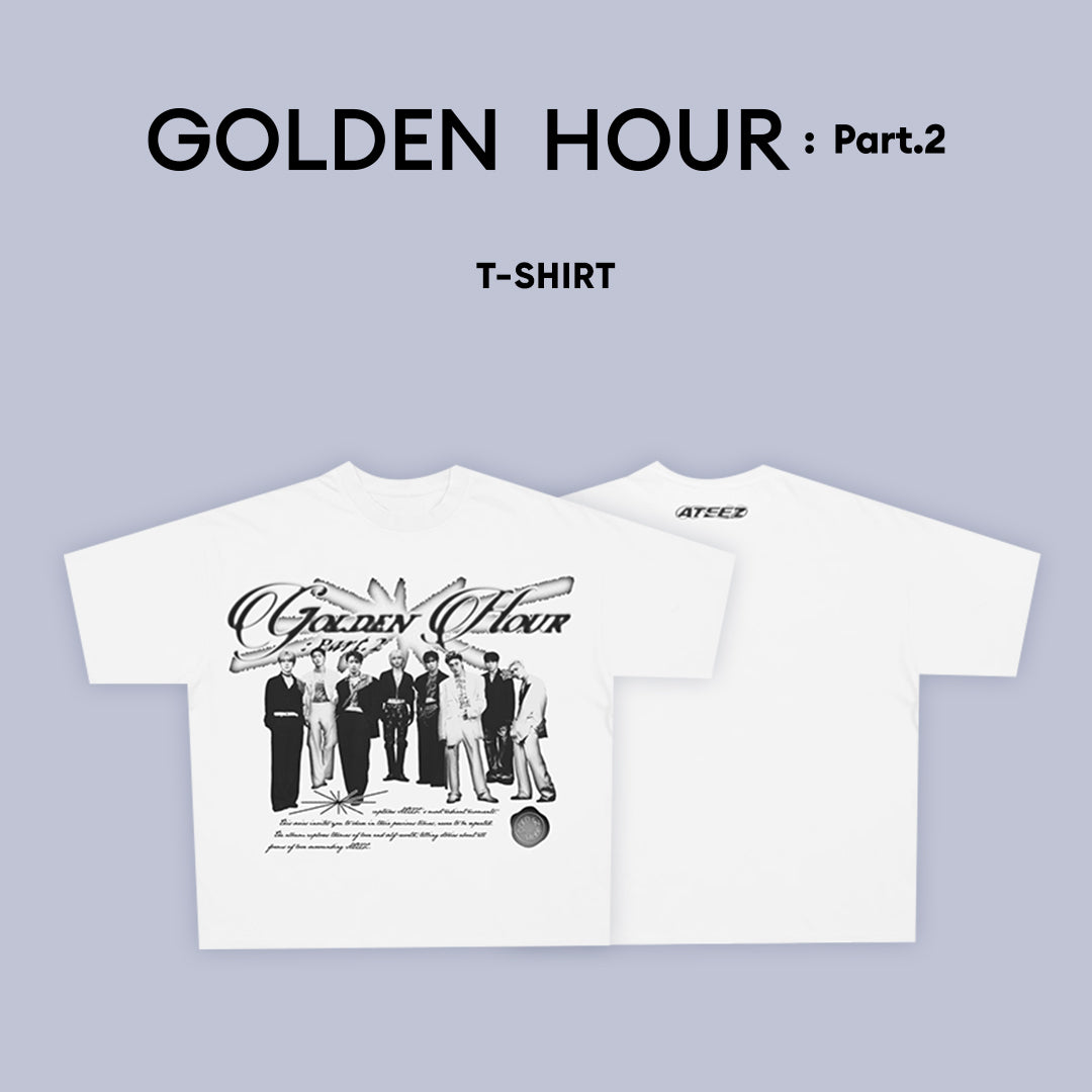 ATEEZ - GOLDEN HOUR : Part.2 T-SHIRT – hello82.shop