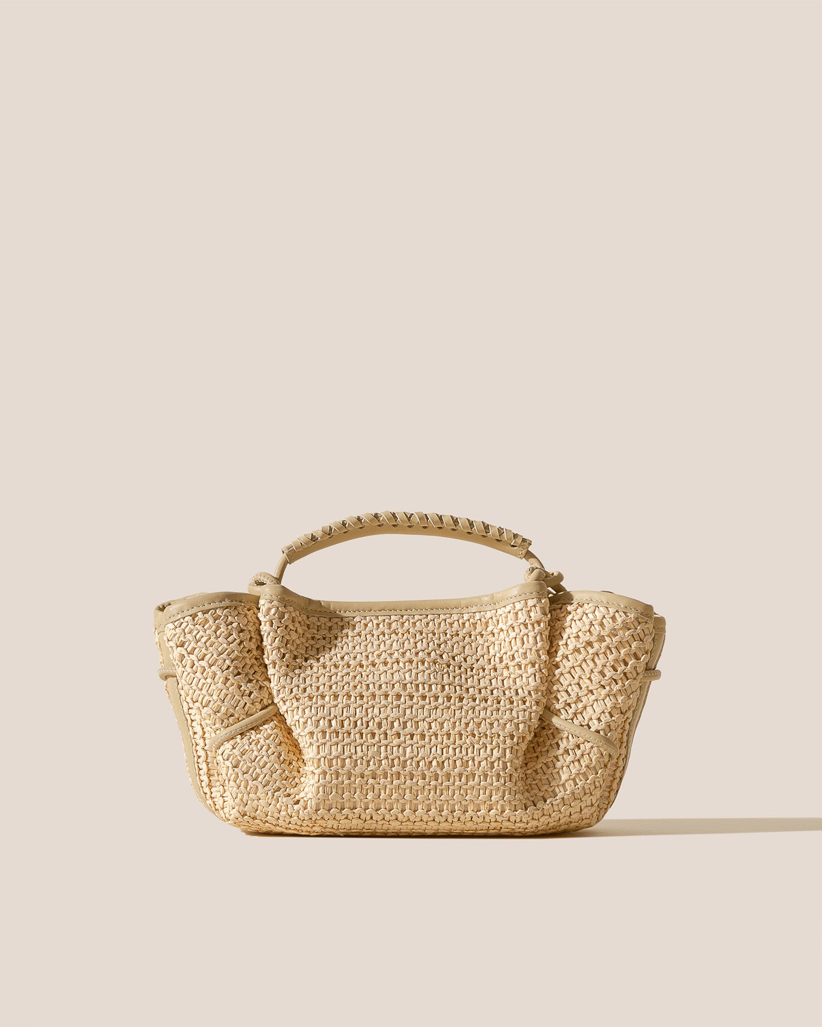 ARTA MINI RAFFIA - Pleated Crossbody Bag – Hereu Studio