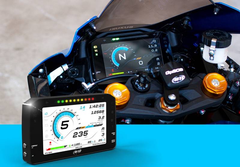 AiM Suzuki GSX-R 1000 MXPS Dash Logger | HHR Performance