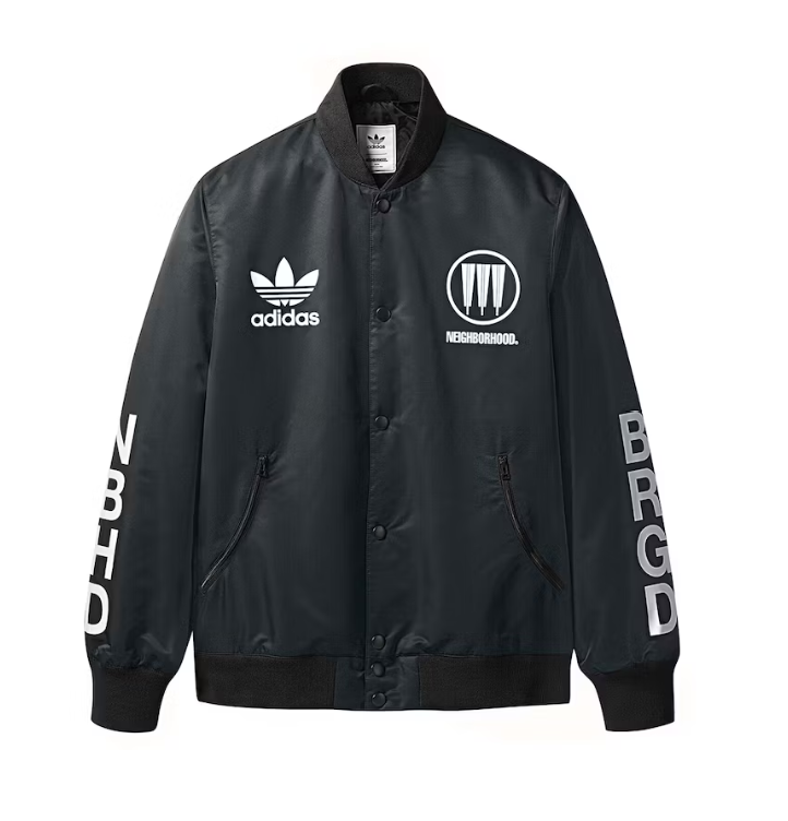 adidas Neighborhood Stadium Jacket Black – HIGHKIOSK