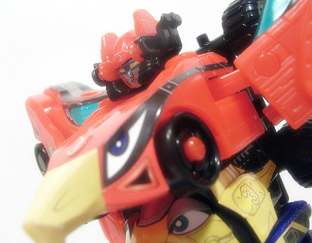 食玩 ミニプラ「炎神合体 エンジンオー」レビュー: 日向亭どっとこむ