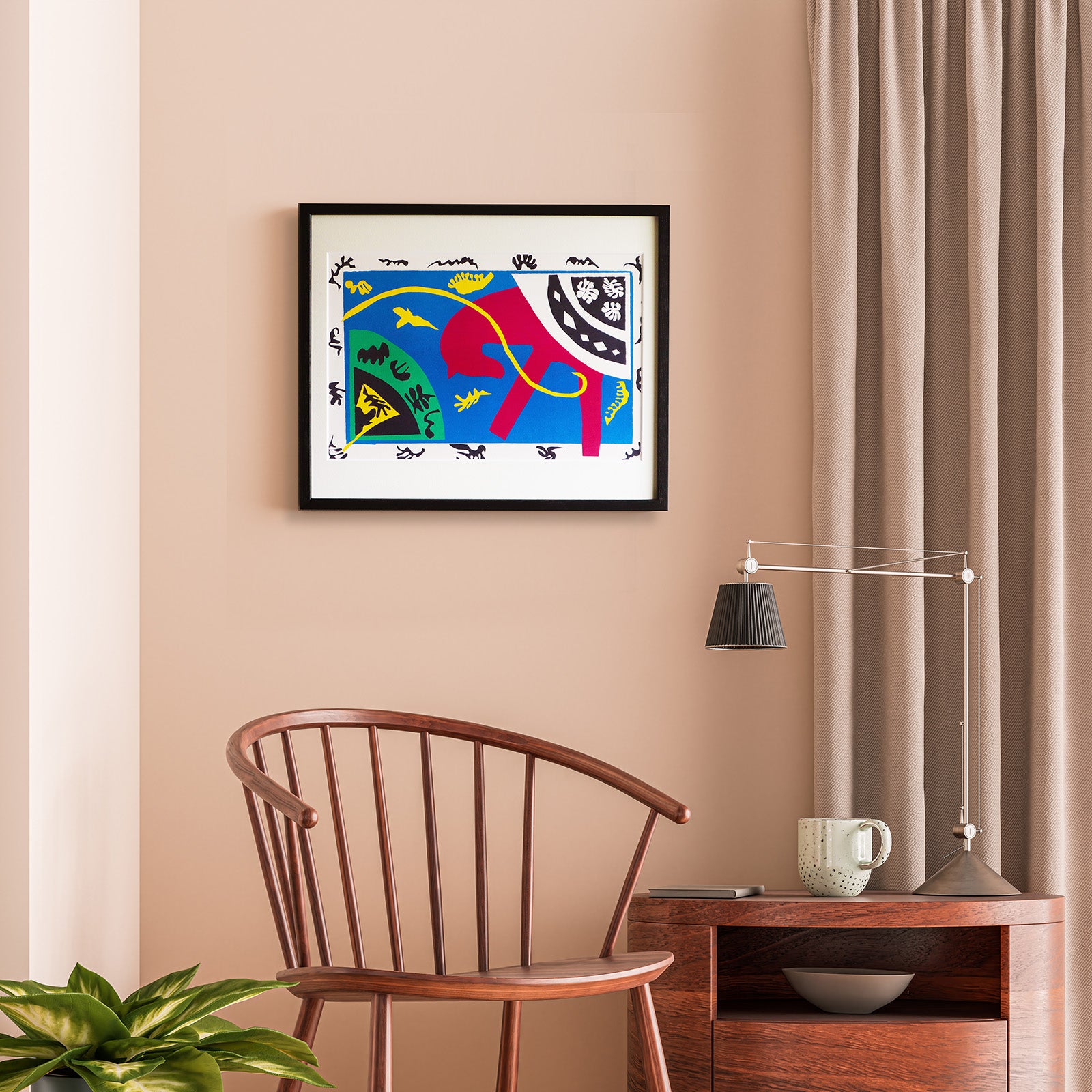 アンリ・マティス 版画集『ジャズ』「馬、曲馬師、道化師」アート