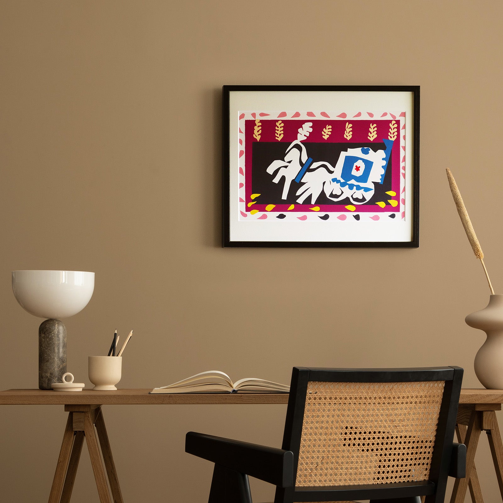 アンリ・マティス 版画集『ジャズ/Jazz』「﻿﻿ピエロの埋葬」アート