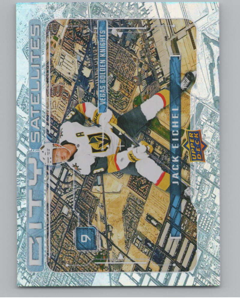 2024-25 Upper Deck City Satellites #CS-5 Jack Eichel Knights