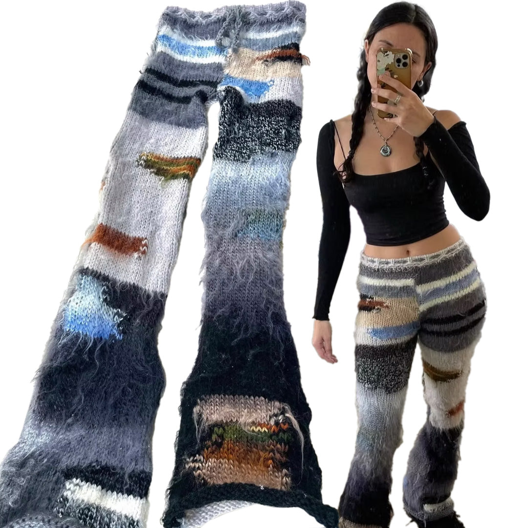 Amelia Patchwork Pants (XS-2XL) – Holy Thrift