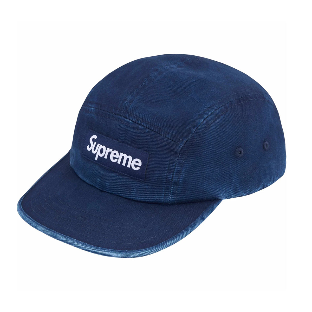 Supreme - WASHED CHINO TWILL CAMP CAP INDIGO – HOMEGAME TOKYO