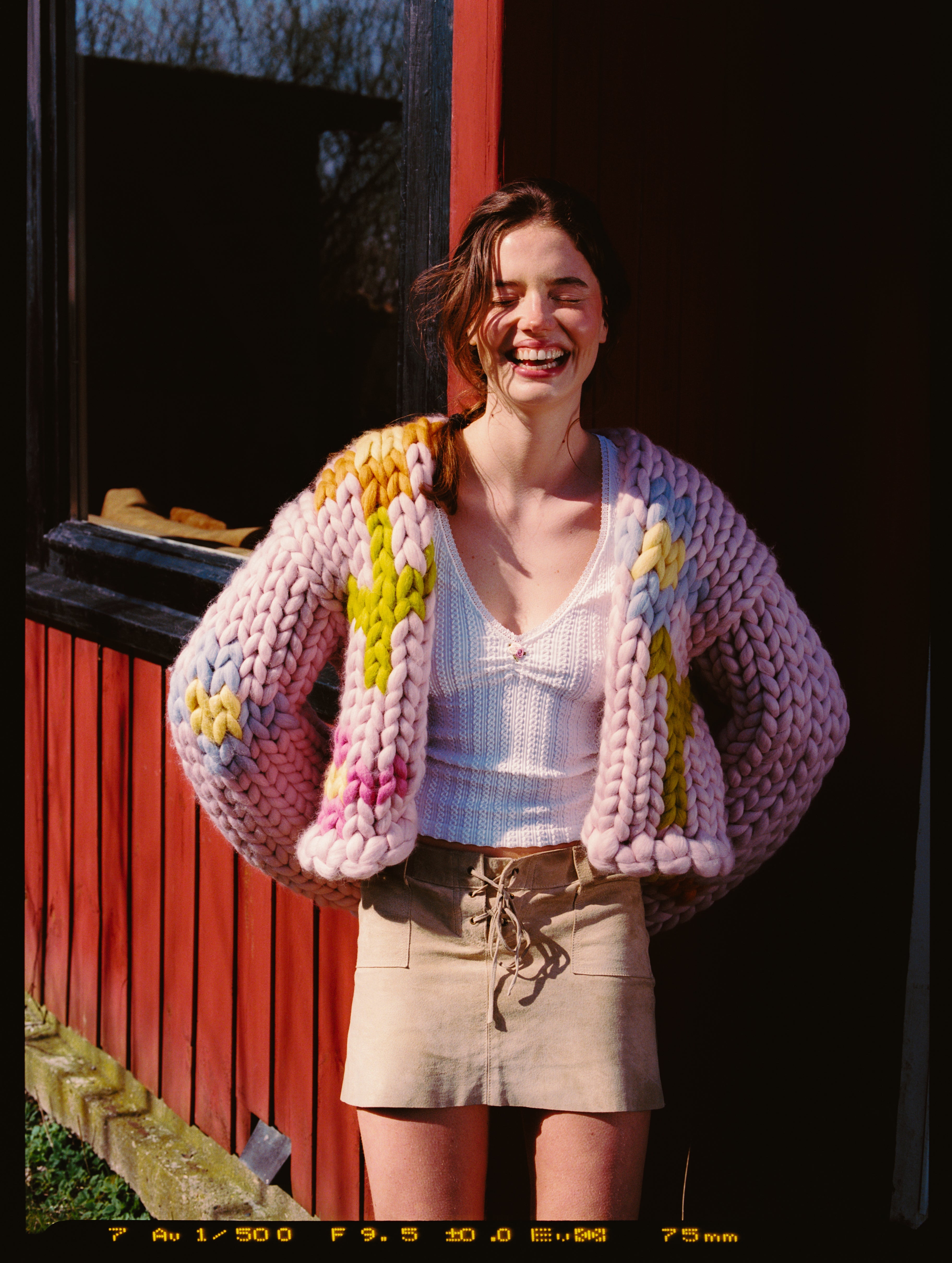 チャンキーニットカーディガン | Hope Macaulay