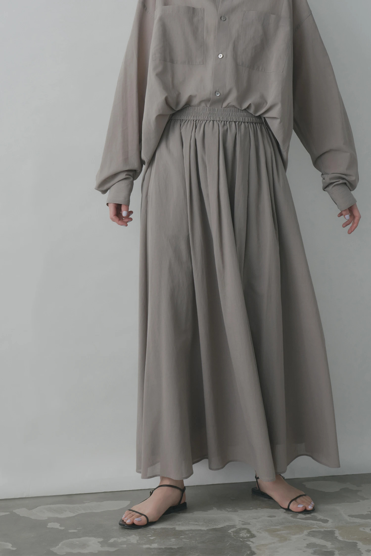 STATE OF MIND（ステートオブマインド）｜sheer long skirtアイテムの