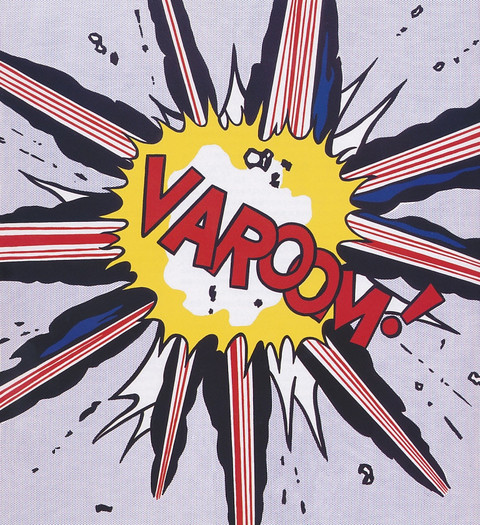 わぉー、リキテンスタイン！ 日本へようこそ: いづつやの文化記号