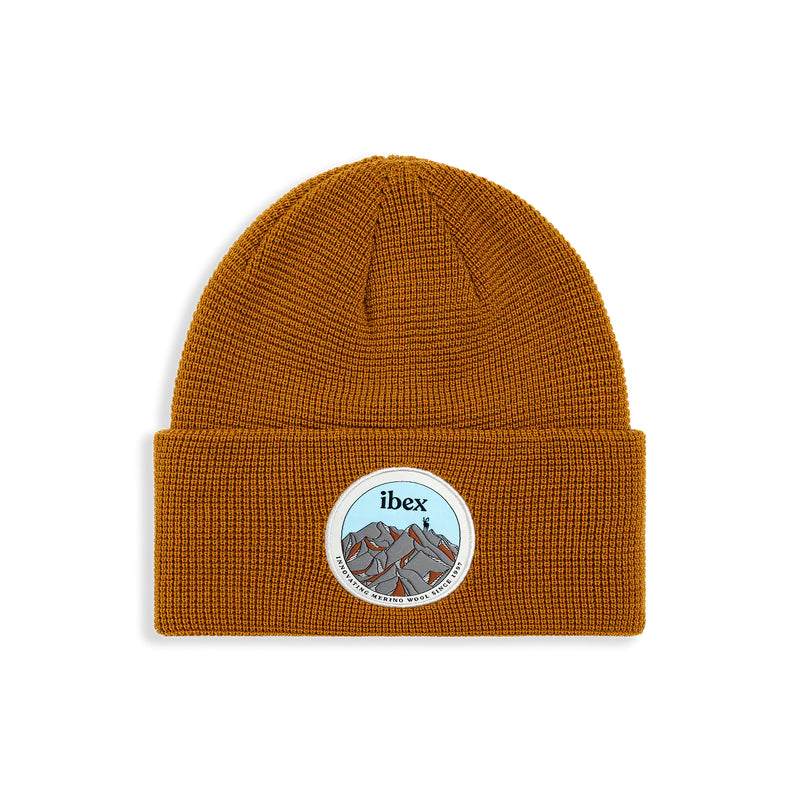 ALPINE WAFFLE KNIT BEANIE – ibex Japan