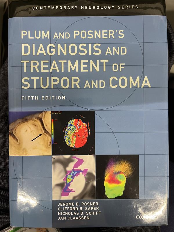 教科書紹介 “Plum and Posner's Diagnosis and Treatment of Stupor
