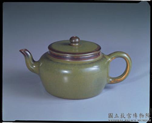 清雍正茶葉末茶壺-數位典藏與學習聯合目錄