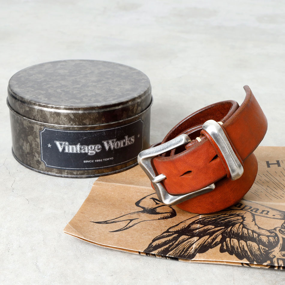 Vintage Works】DH5675 HAND MADE LEATHER BELT｜アメカジファッション
