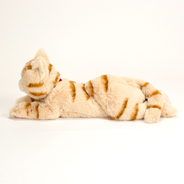 サンレモン リアルな猫のぬいぐるみ ひざねこ茶 | おもちゃのグランパパ