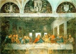 ダ・ヴィンチ【最後の晩餐（修復前）】50号 ガレリア・フラン