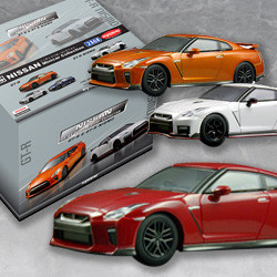 KYOSHO1/64スケール NISSAN GT-RレッドカラーVer.＋NISSAN GT-R