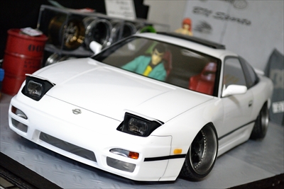 Round.199 ABCホビー製 180SX中期モデル ホワイト [ABC-66153