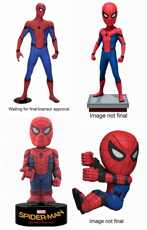 新作『スパイダーマン ホームカミング』のフィギュア戦線に我らがネカ