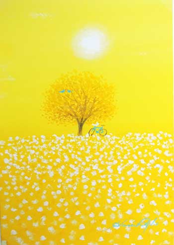 葉祥明原画販売のお知らせ：『手のひらの美術館＜2013秋＞』-その2