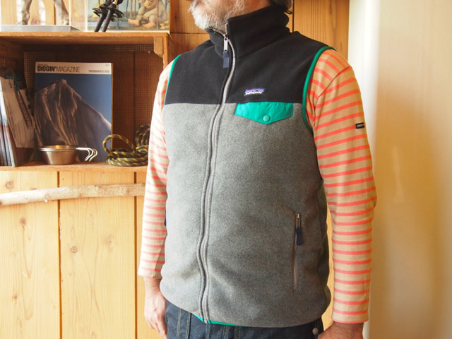 パタゴニアの名品が、ベストになって新登場しました – moderate