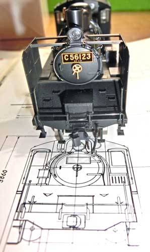 HO（16番）】KATOのC56（1－201）のテスト走行 | 鉄道模型を