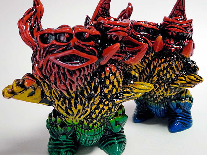 地底怪獣 ガボギラス (gabogirass) | 立体怪獣作家｜gumtaro ガムブログ