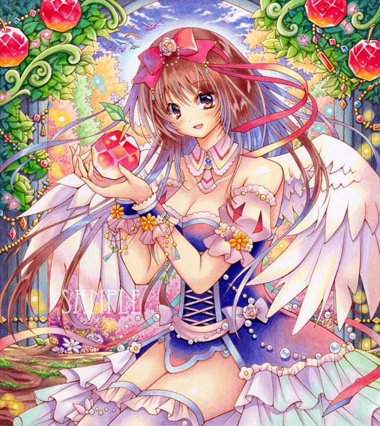 手描きイラスト＊白雪姫 | すみれチップス～お絵描きと日常の記録～