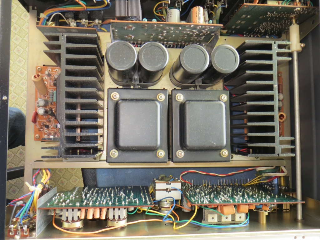 TRIO製 KA-7300 プリメインアンプ修理 | 滋賀オーディオサービス