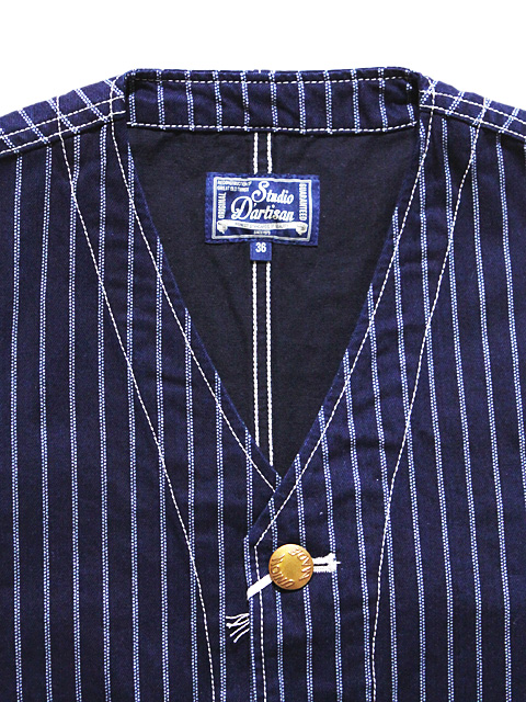 STUDIO D'ARTISAN（ステュディオダルチザン） ワークベスト [ MR. RAIL