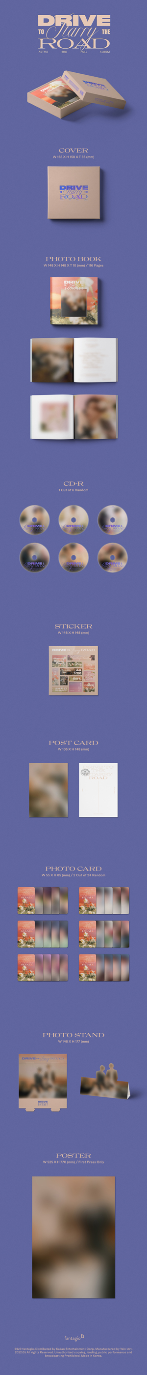 韓国盤】Drive to the Starry Road＜ROAD ver.＞｜ASTRO｜mu-moショップ